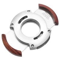Cutters & Accessories Xikar XO Cutter Silver Redwood