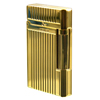 Lighters Lubinski Gold Plate Pinstripe Pipe Lighter
