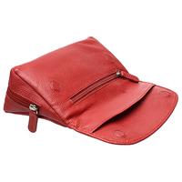 Stands & Pouches Smokingpipes Leather 2 Pipe Case with Pouch Red