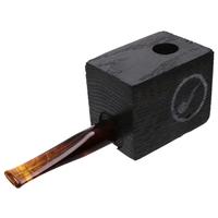 Gifts Morta Pipe Kit Amber Acrylic Stem-Straight