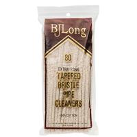 Cleaners & Cleaning Supplies B. J. Long Bristle Tapered Pipe Cleaners (80 pack)