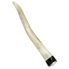 Pipe Tools & Supplies ZapZap Deer Antler Cast Resin and German Silver Tamper