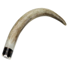 Pipe Tools & Supplies ZapZap Deer Antler Cast Resin and German Silver Tamper