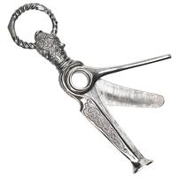 Tampers & Tools Glotov Drakkar Electroplated Nickel Silver Tamper with Case