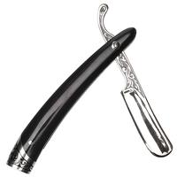 Tampers & Tools Glotov Straight Razor Electroplated Nickel Silver and Buffalo Horn Tamper with Case