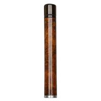 Pipe Tools & Supplies Ueda Dark Smooth Briar & Silver Tamper with Cumberland