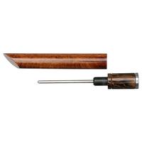 Pipe Tools & Supplies Ueda Smooth Briar & Silver Tamper with Cumberland