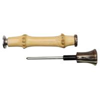 Tampers & Tools Neerup Ivory and Brown Bamboo Tamper