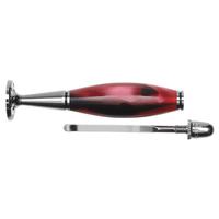 Tampers & Tools 8deco Tamper - Buddha Belly Red & Black Swirl