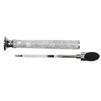 Tampers & Tools 8deco Tamper - Kokka Cloudy Pearl Silver Tamper