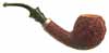 Ardor Urano Fantasy Red / Brown Bent Apple with Silver