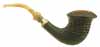 Ardor Urano Sandblast Fantasy Black Calabash