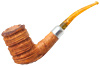 Ardor Alveare Fantasy Bent Billiard with Silver