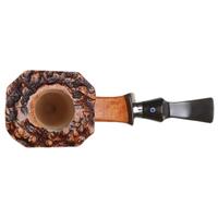 Ardor Mercurio Fantasy Paneled Bent Dublin Sitter with Silver