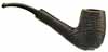 Ashton Pebble Grain Bent Billiard (LX)