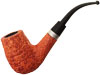 Ashton Old Church Bent Billiard with Silver Band (LX)