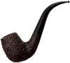 Ashton Pebble Grain Bent Billiard (LX)