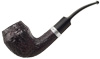 Ashton Pebble Grain Rhodesian with Silver (LX)