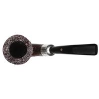 Ashton Pebble Grain Calabash with Silver Army Mount (XXX)