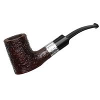 Ashton Pebble Grain Bent Billiard Sitter with Silver (XX)