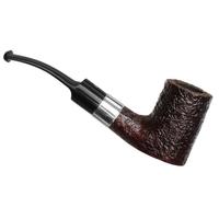 Ashton Pebble Grain Bent Billiard Sitter with Silver (XX)