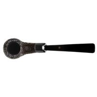Ashton Pebble Grain Bent Billiard with Silver (XX)