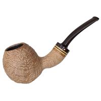 Becker Sandblasted Strawberry Wood Bent Apple (Four Clubs)
