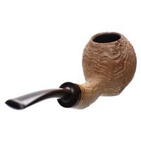 Becker Sandblasted Strawberry Wood Bent Apple (Four Clubs)