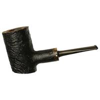Becker Sandblasted Strawberry Wood Poker with Horn (Four Clubs)
