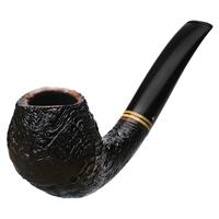 Becker Sandblasted Strawberry Wood Bent Egg (Four Clubs)
