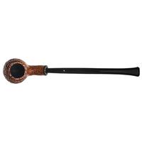 Musico Sandblasted Petite Bent Apple Churchwarden with Palm Wood (Floodlight)