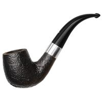 Musico Sandblasted Bent Billiard with Silver (Floodlight)
