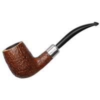 Musico Sandblasted Bent Billiard with Silver (Floodlight Special)
