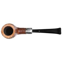 Musico Sandblasted Bent Billiard with Silver (Floodlight Special)