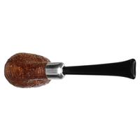 Musico Sandblasted Bent Billiard with Silver (Floodlight Special)