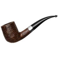Musico Sandblasted Bent Billiard with Silver (Floodlight)