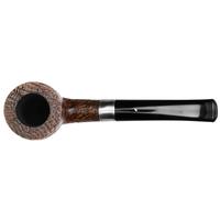 Musico Sandblasted Bent Billiard with Silver (Floodlight)