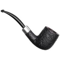 Musico Sandblasted Bent Billiard with Silver (Floodlight)