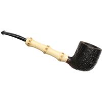 Musico Sandblasted Bent Pot with Bamboo (Floodlight)