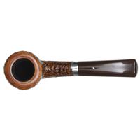 Musico Sandblasted Bent Billiard with Silver (Floodlight Special)