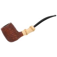 Musico Sandblasted Bent Billiard with Bamboo (Floodlight Special)