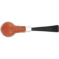 Musico Sandblasted Bent Billiard with Silver (Floodlight Special)