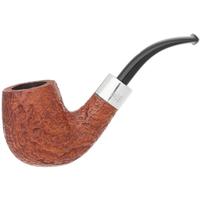 Musico Sandblasted Bent Billiard with Silver (Floodlight Special)