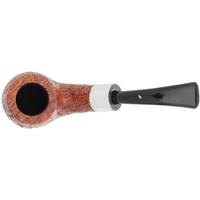 Musico Sandblasted Bent Billiard with Silver (Floodlight Special)