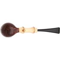 Musico Sandblasted Bent Billiard with Bamboo (Floodlight Special)