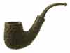 Brebbia Rocciata Black Rusticated Bent Billiard (6007)