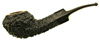 Brebbia Rocciata Black Bent Bulldog (624)