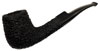 Brebbia Rocciata Black Bent Billiard (8311)