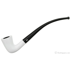 Butz-Choquin Petite White Bent Dublin Churchwarden