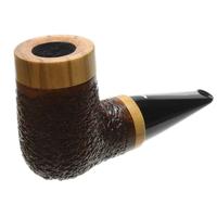 Caminetto Rusticated Reverse Calabash Calabash with Olivewood (08) (AT)